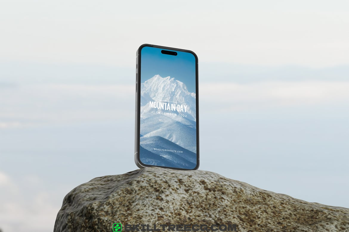 iPhone 14 Pro Mockup（170234）-技能树